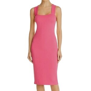 Betsey Johnson Fuchsia Knit Sheath Dress |‎ Size 8 | NWT